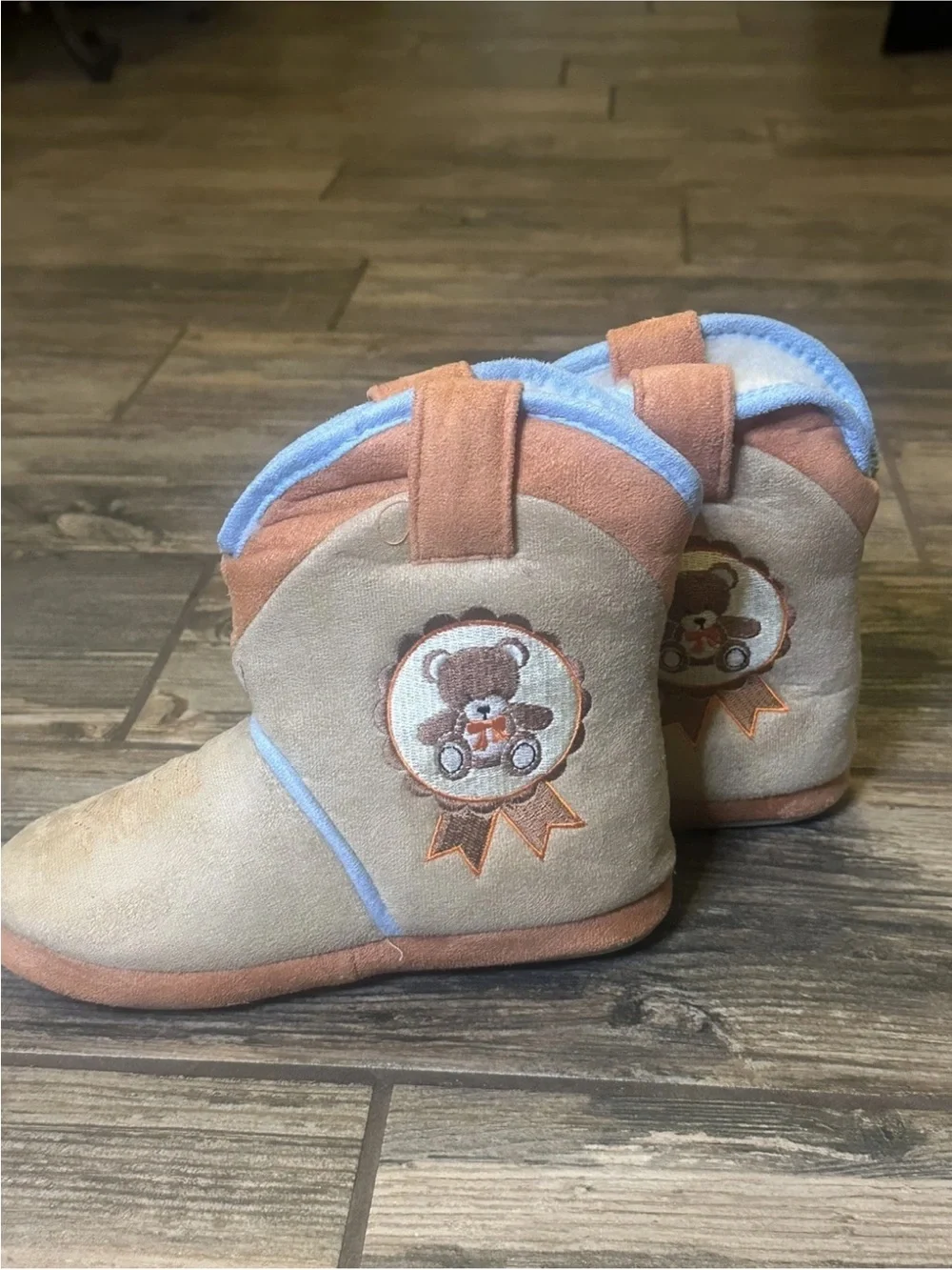 ciccabella cowgirl kids slippers